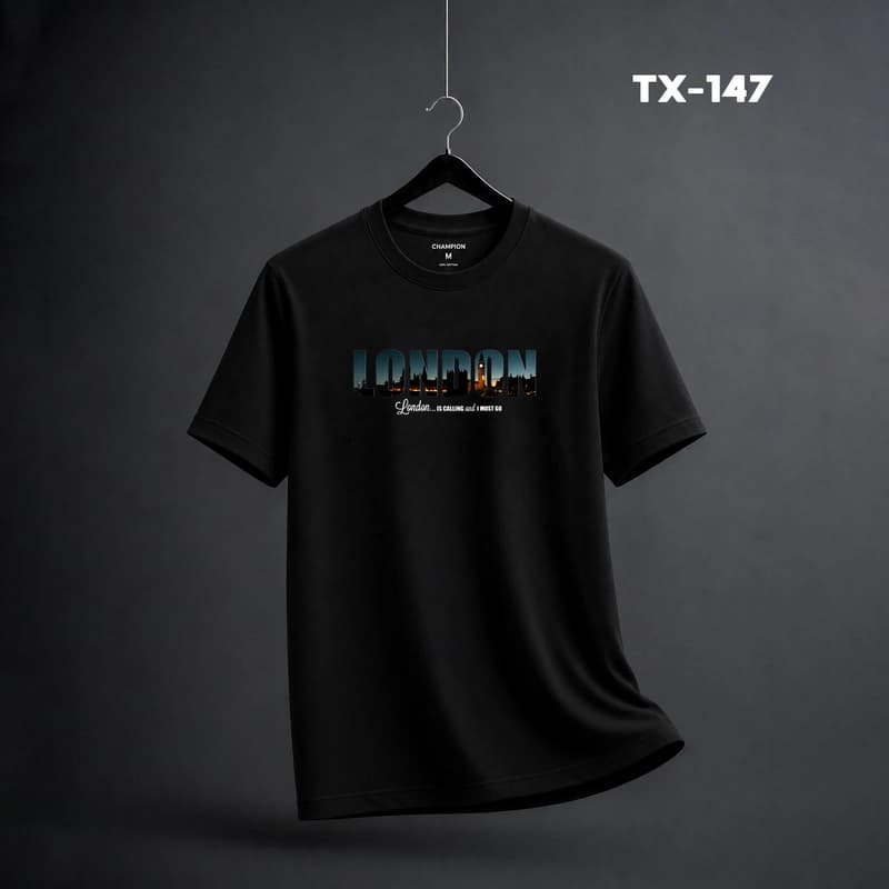 TX147 Black Men's t-shirt