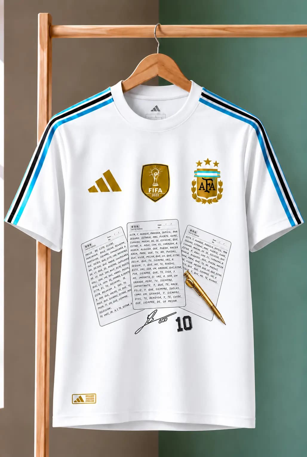 TX177 Mesi White T-Shirt
